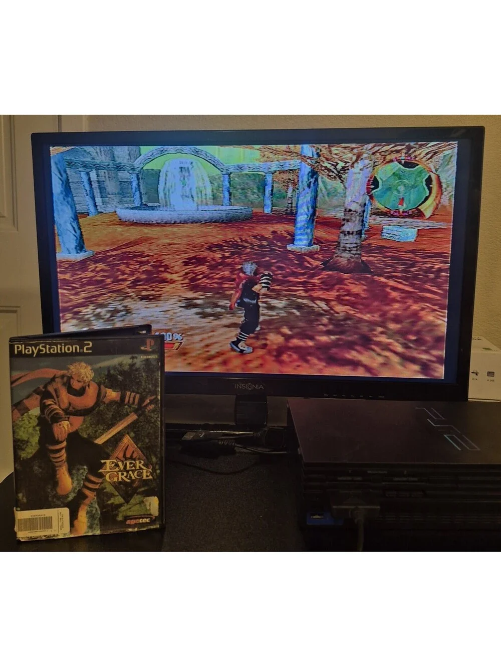 Agetec Evergrace Sony PlayStation 2 PS2 2000 Role Playing No Manual
